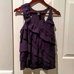 GUC Ruffled Tank Top Blouse